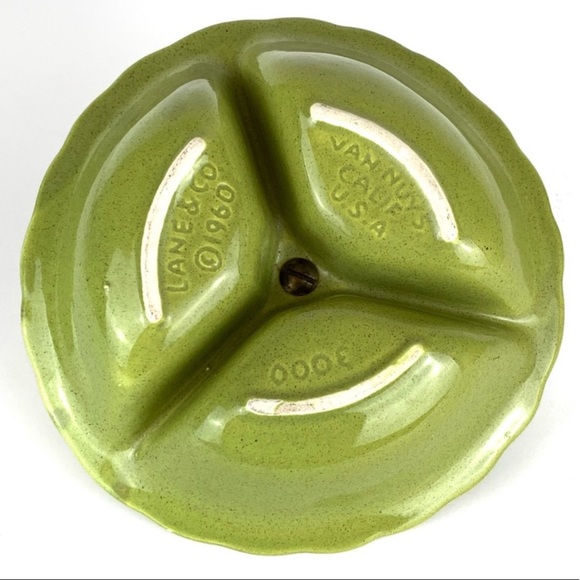 Vintage 1960s Mid Century Divided Candy Dish - Picture 5 of 7